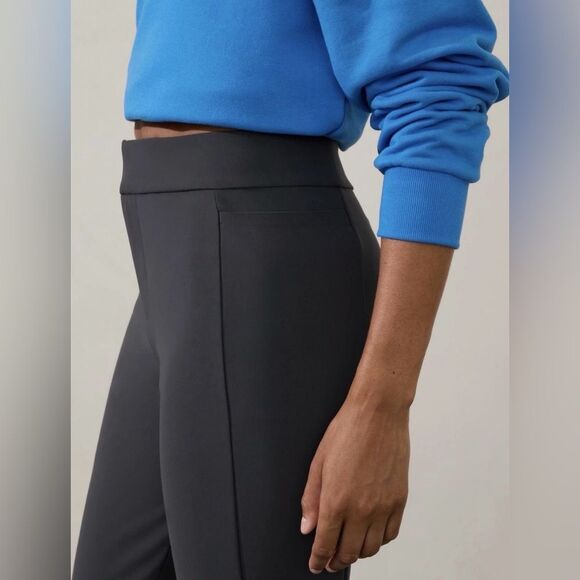 NEW Athleta Stellar Mid Rise Slim Pant Tight in Black Sand 410508 Size M Tall - Picture 5 of 15